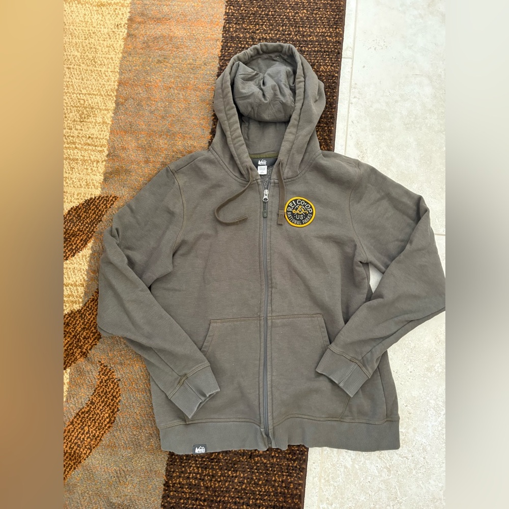 REI Women's National Parks Full-Zip Hoodie with Patch Detail
